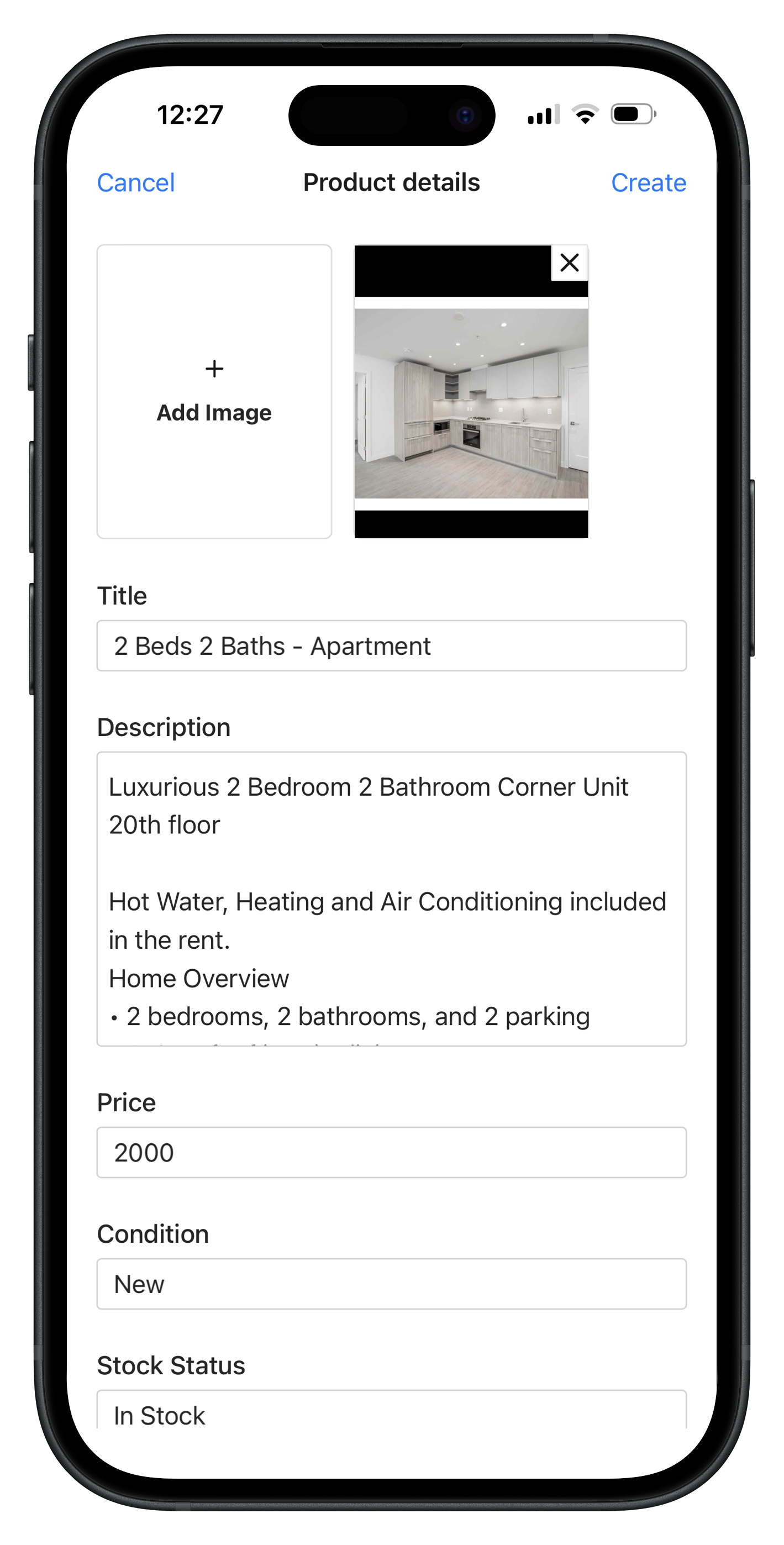 Add products or services in Birdi